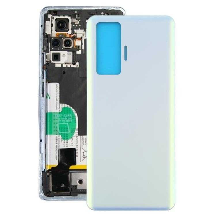 For Vivo X50 5G / V2001A Battery Back Cover (Baby Blue) - Back Cover by PMC TechLife | Online Shopping South Africa | PMC TechLife | Buy Now Pay Later Mobicred