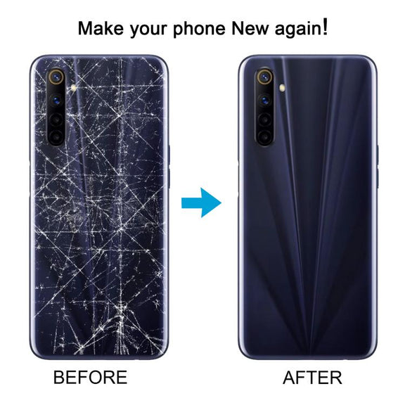 For Realme 6s OEM Back Cover(Black)