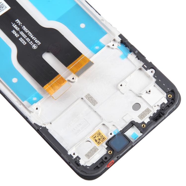 For T-Mobile REVVL 6X 5G LCD Screen Digitizer Full Assembly with Frame (Black) - free shipping - PMc TechLife - Order now!