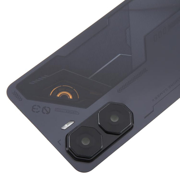 For ZTE nubia Neo 3 Plastic Battery Back Cover with Camera Lens Cover(Black)