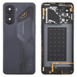 For ZTE nubia Neo 3 Plastic Battery Back Cover with Middle Frame / Camera Lens Cover(Black) - free shipping - PMC TechLife - Order now!