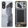 For ZTE nubia Neo 3 Plastic Battery Back Cover with Middle Frame / Camera Lens Cover(Silver) - free shipping - PMC TechLife - Order now!