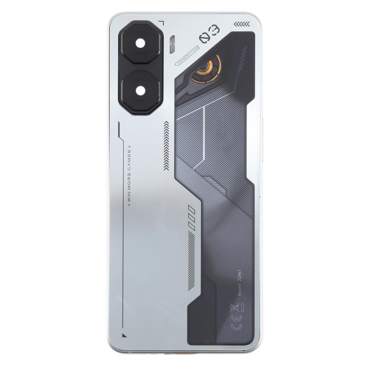 For ZTE nubia Neo 3 Plastic Battery Back Cover with Middle Frame / Camera Lens Cover(Silver) - free shipping - PMC TechLife - Order now!