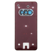 For Nothing Phone 3a A059 Glass Battery Back Cover with Camera Frame(White)