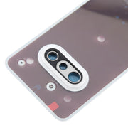 For Nothing Phone 3a A059 Glass Battery Back Cover with Camera Frame(White)