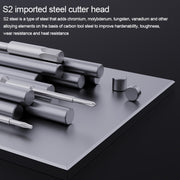 S2 Hollow Cross Tip Middle Bezel Phone Repair Precision Screwdriver