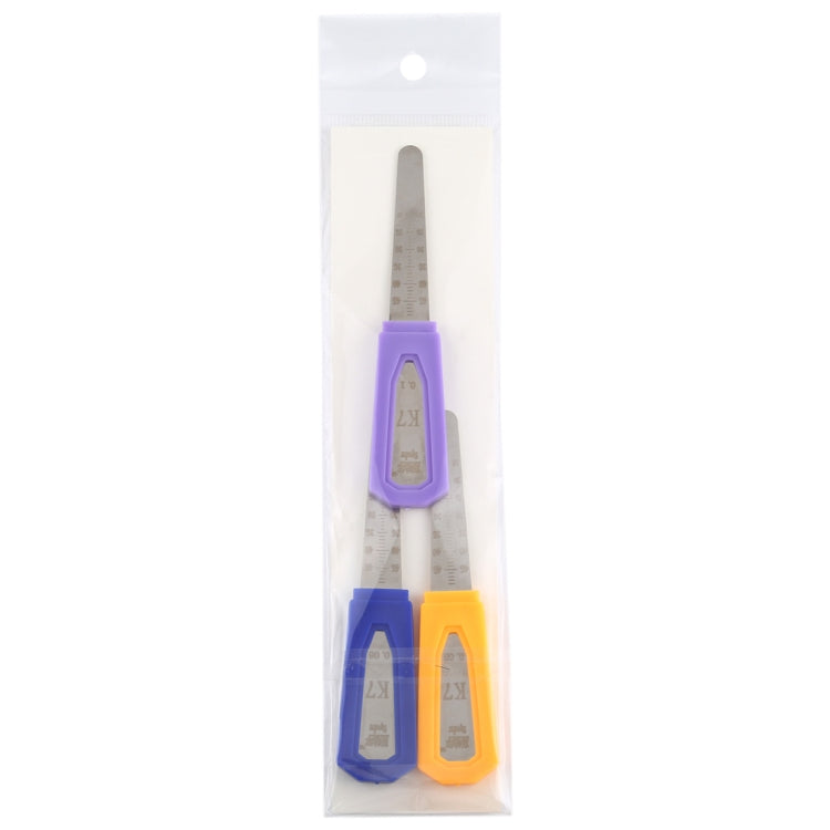 Spahr K7 0.1 / 0.08 / 0.06 mm Stainless Steel Ruler Phone   Disassembly Hand Tool