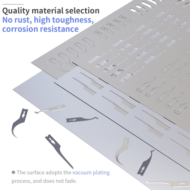 18 Kinds 3 in 1 CPU IC Glue Remove Handmade Knife, MA:3.0 - Tool Kits by PMC TechLife | Online Shopping South Africa | PMC TechLife | Buy Now Pay Later Mobicred