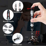 122 in 1 Precision Magnetic Screwdriver Kit(White)
