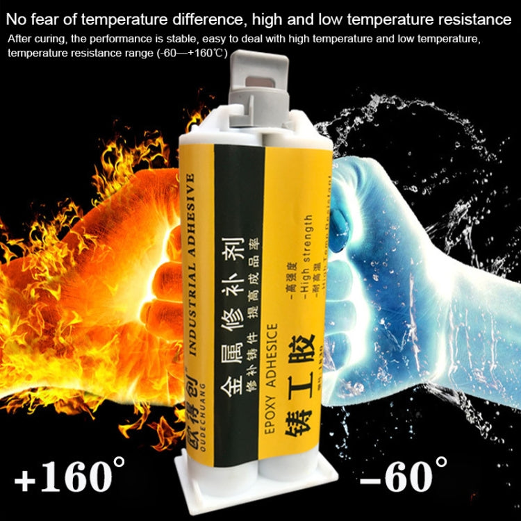 50g AB Glue Iron Stainless Steel Aluminium Alloy Household Repair Quick-drying Welding Glue - Repair Glue Series by PMC TechLife | Online Shopping South Africa | PMC TechLife | Buy Now Pay Later Mobicred