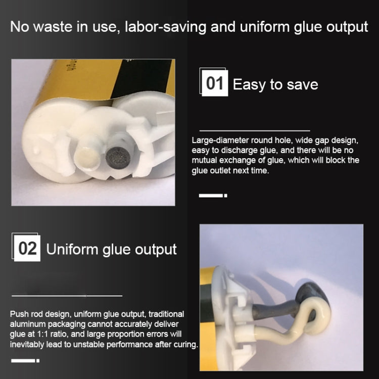 50g AB Glue Iron Stainless Steel Aluminium Alloy Household Repair Quick-drying Welding Glue - Repair Glue Series by PMC TechLife | Online Shopping South Africa | PMC TechLife | Buy Now Pay Later Mobicred