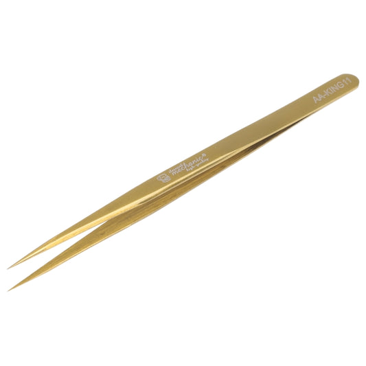 Mechanic AA King11 Straight Precision Stainless Steel Tweezers - free shipping - PMC Jewellery - Order now!