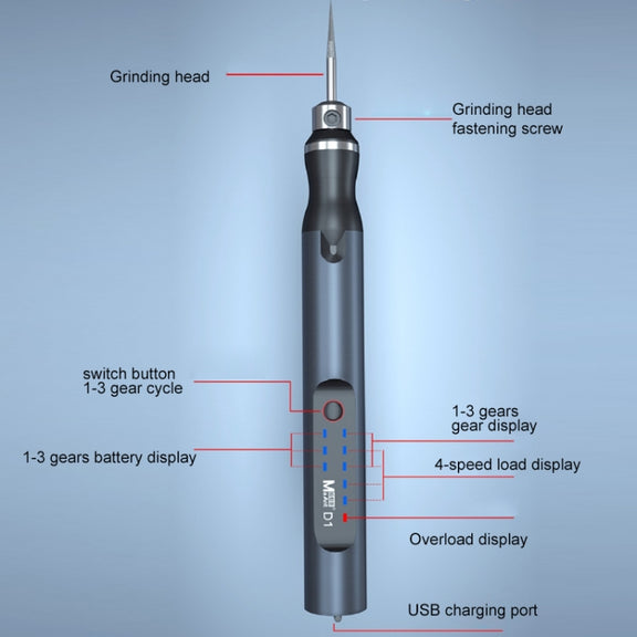 MaAnt D-1 Intelligent Charging Grinding Pen