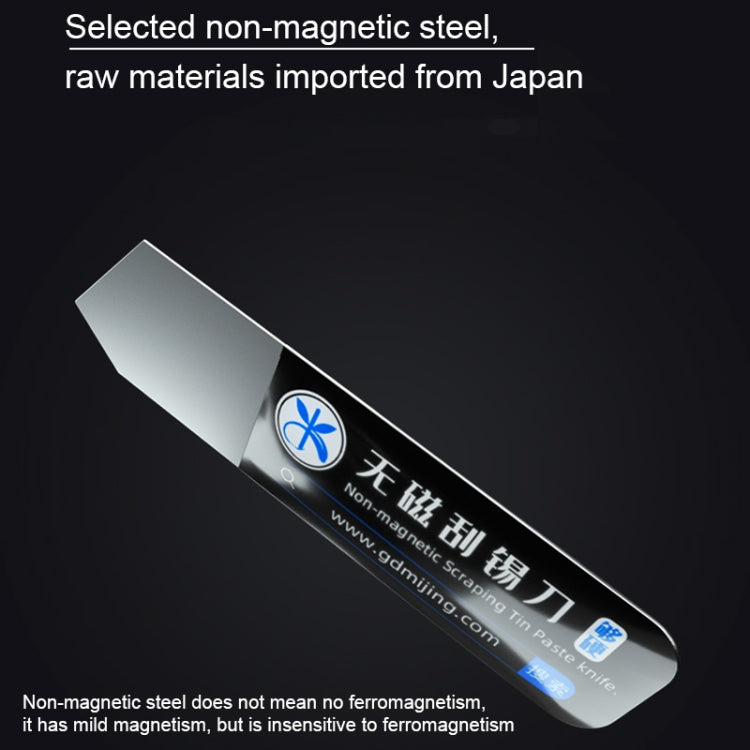 Mijing 2 in 1 Non Magnetic Svraping Tin Knife - free shipping - PMC Jewellery - Order now!