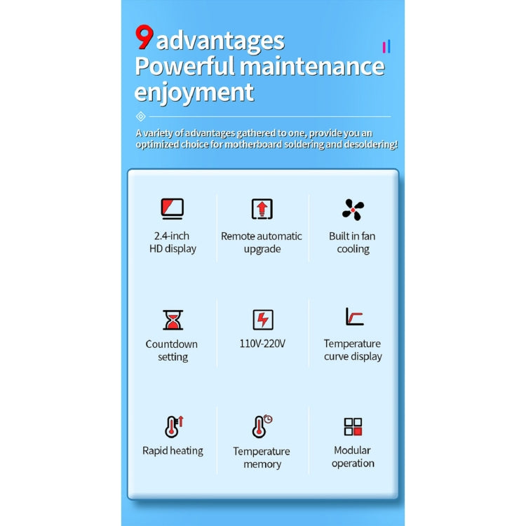 JC Aixun iHeater Pro Intelligent Desoldering Station - free shipping - PMC TechLife - Order now!
