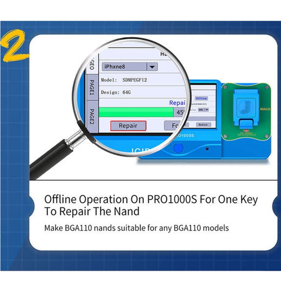 JC BGA110 Nand Module For iPhone 8 ~ 11 Pro Max