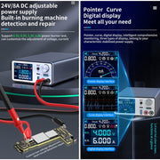 AIXUN P2408 Intelligent Voltage Regulator Power Supply, US Plug