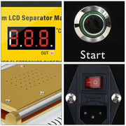 BAKU BK-948D 500W Vacuum Anti-static LCD Touch Panel Separator Machine, AC 110V US Plug