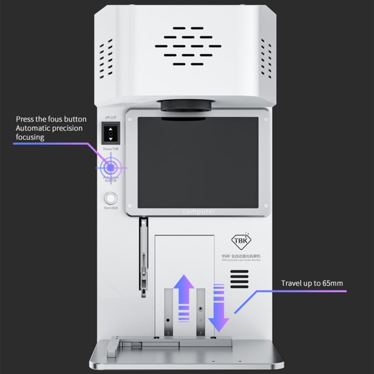 TBK 958F 20W 1064nm Automatic Separate Laser Separator, EU Plug - free shipping - PMC Jewellery - Order now!
