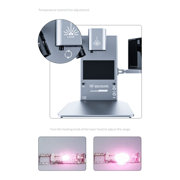 TBK R2201 Intelligent Thermal Infrared Imager Analyzer with Microscope, US Plug - Others by TBK | Online Shopping South Africa | PMC Jewellery | Buy Now Pay Later Mobicred