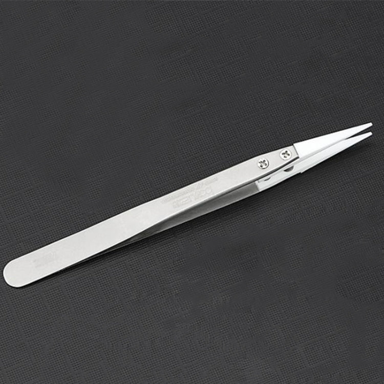 BAKU BA-I7-72MZ Stainless Steel Straight Tweezers - free shipping - PMC Jewellery - Order now!