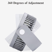 Small Bean Desktop Desktop Double Leaf Usb Mini Fan(Green)