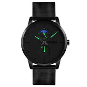 Skmei 9208 Men Quartz Watch Casual Simple Business Sports Watch for Men(Green)
