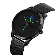 Skmei 9208 Men Quartz Watch Casual Simple Business Sports Watch for Men(Green)