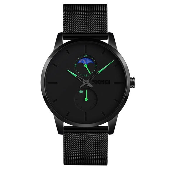 Skmei 9208 Men Quartz Watch Casual Simple Business Sports Watch for Men(Green)