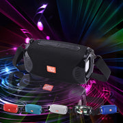 T&G TG532 10W Wireless Bluetooth Speaker Water-resistant Portable Outdoor Mini Column Box Loudspeaker with FM Radio(Gray)