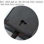 T09 3000W High Power Multi-Function Plug-in 3-Hole International Universal Jack + 6 USB Intelligent Charging EU PLUG