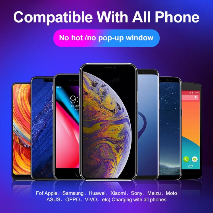 USB to 8 Pin Magnetic Metal Connector Nylon Two-color Braided Magnetic Data Cable, Cable Length: 1m(Black) - Charging Cable & Head by PMC Jewellery | Online Shopping South Africa | PMC Jewellery | Buy Now Pay Later Mobicred