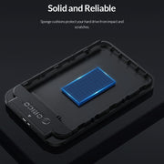 ORICO 2520U3 2.5-Inch Portable Hard Drive Enclosure(Black)