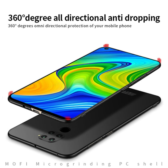 For Xiaomi Redmi 10X 4G MOFI Frosted PC Ultra-thin Hard Case(Blue)