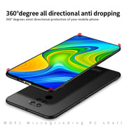 For Xiaomi Redmi 10X 4G MOFI Frosted PC Ultra-thin Hard Case(Red)