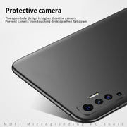 For Vivo X50 MOFI Frosted PC Ultra-thin Hard Case(Blue)