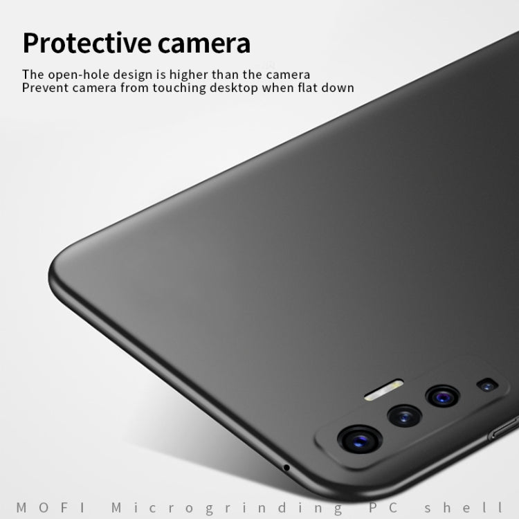 For Vivo X50 MOFI Frosted PC Ultra-thin Hard Case(Blue)