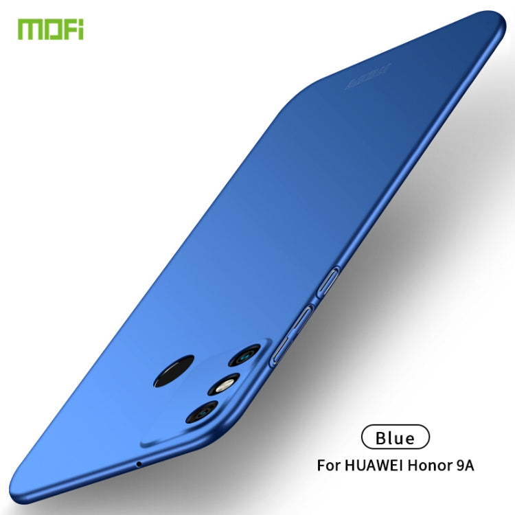 For Huawei Honor 9A MOFI Frosted PC Ultra-thin Hard Case(Blue) - Honor Cases by MOFI | Online Shopping South Africa | PMC TechLife | Buy Now Pay Later Mobicred