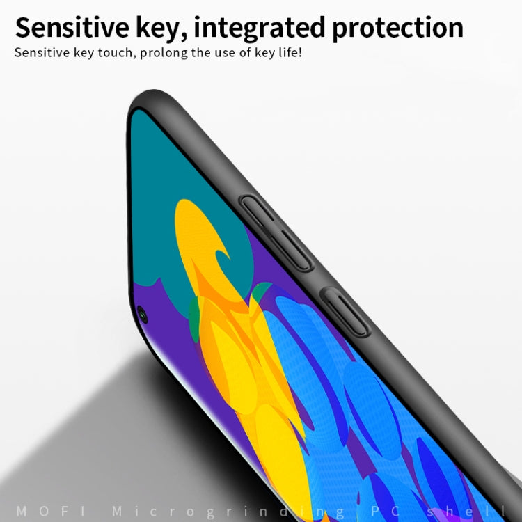 For Huawei Honor Play 4T MOFI Frosted PC Ultra-thin Hard Case(Blue)