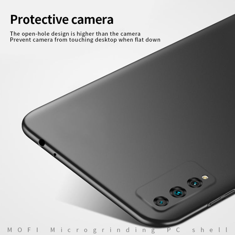 For Huawei Honor Play 4T Pro MOFI Frosted PC Ultra-thin Hard Case(Black)