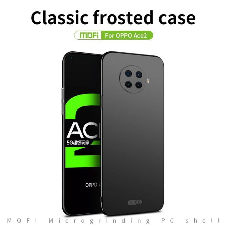 For OPPO Ace2 MOFI Frosted PC Ultra-thin Hard Case(Rose gold) - OPPO Cases by MOFI | Online Shopping South Africa | PMC TechLife
