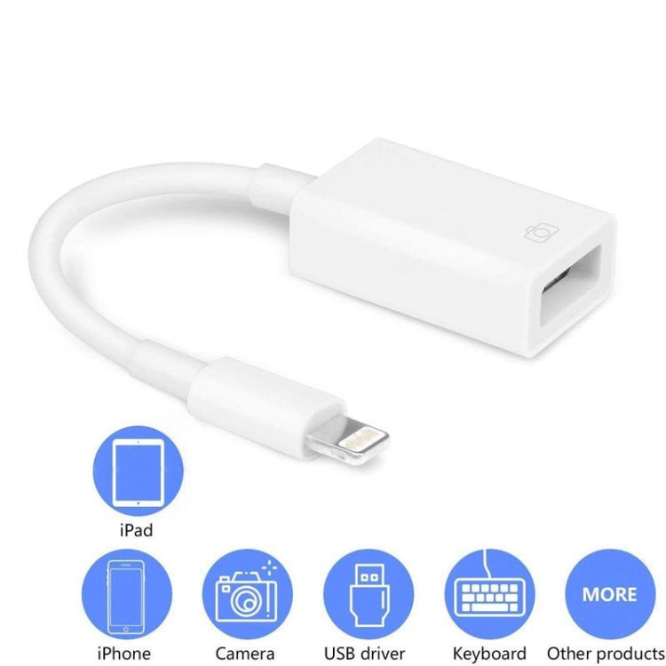 FA-STAR ZS-KL21826 8 Pin to USB 3.0 OTG Adapter, Supports IOS 13 and Above - Converter & Adapter by PMC Jewellery | Online Shopping South Africa | PMC Jewellery | Buy Now Pay Later Mobicred