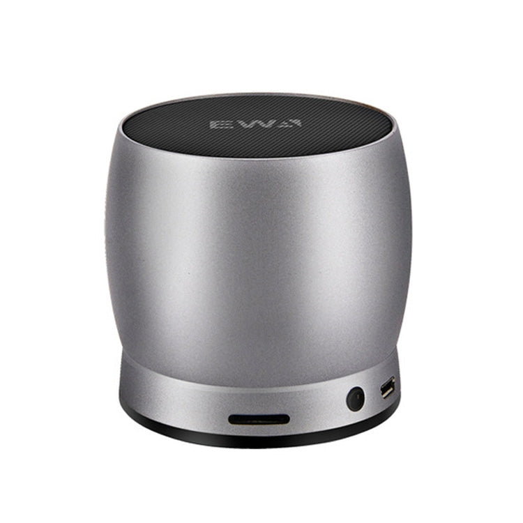 EWA A150 Portable Mini Bluetooth Speaker Wireless Hifi Stereo Strong Bass Music Boom Box Metal Subwoofer, Support Micro SD Card & 3.5mm AUX(Silver) - free shipping - PMC Jewellery - Order now!