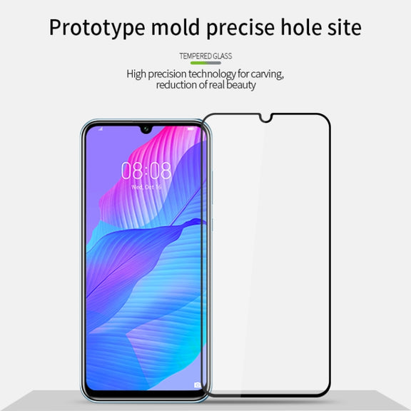 For Huawei Y8P / P smart S MOFI 9H 2.5D Full Screen Tempered Glass Film(Black)