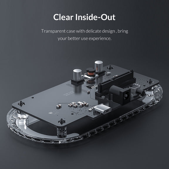 ORICO 6139C3-G2 3.5 inch Transparent USB3.1 Gen2 Type-C Hard Drive Dock