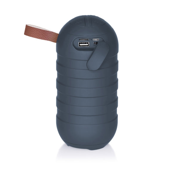 NewRixing NR-106 Mini Portable Stereo Bluetooth Speaker, Support Hands-free Calling & TF Card Slot & FM(Blue)