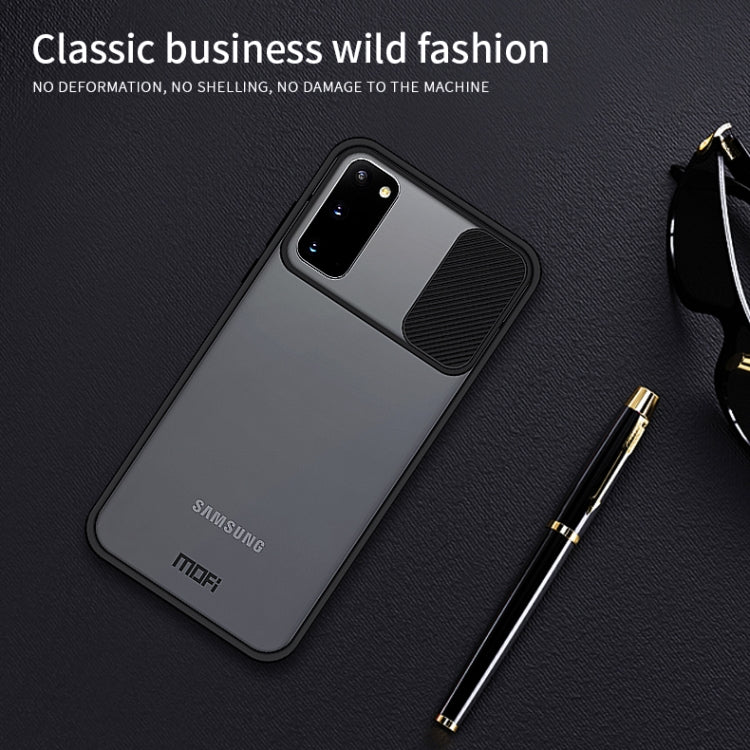 For Samsung Galaxy S20 MOFI Xing Dun Series Translucent Frosted PC + TPU Privacy Anti-glare Shockproof All-inclusive Protective Case(Green) - Galaxy Phone Cases by MOFI | Online Shopping South Africa | PMC TechLife | Buy Now Pay Later Mobicred