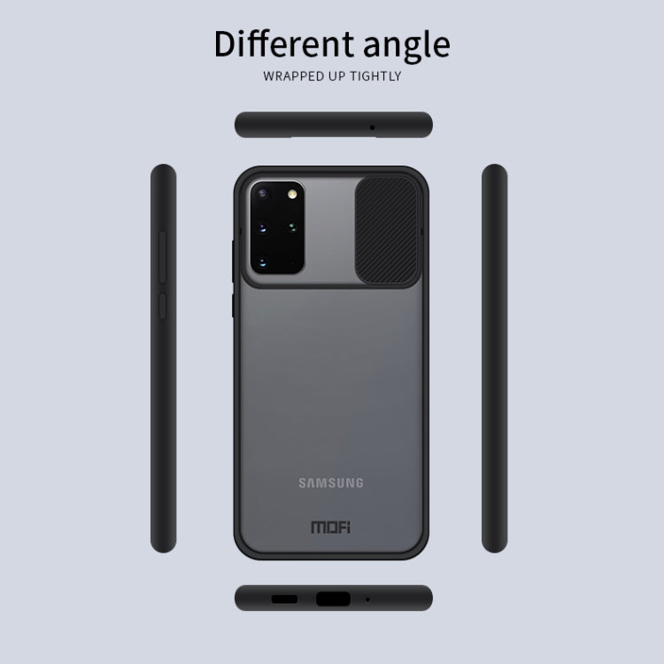 For Samsung Galaxy S20 Plus MOFI Xing Dun Series Translucent Frosted PC + TPU Privacy Anti-glare Shockproof All-inclusive Protective Case(Red) - Galaxy Phone Cases by MOFI | Online Shopping South Africa | PMC TechLife | Buy Now Pay Later Mobicred