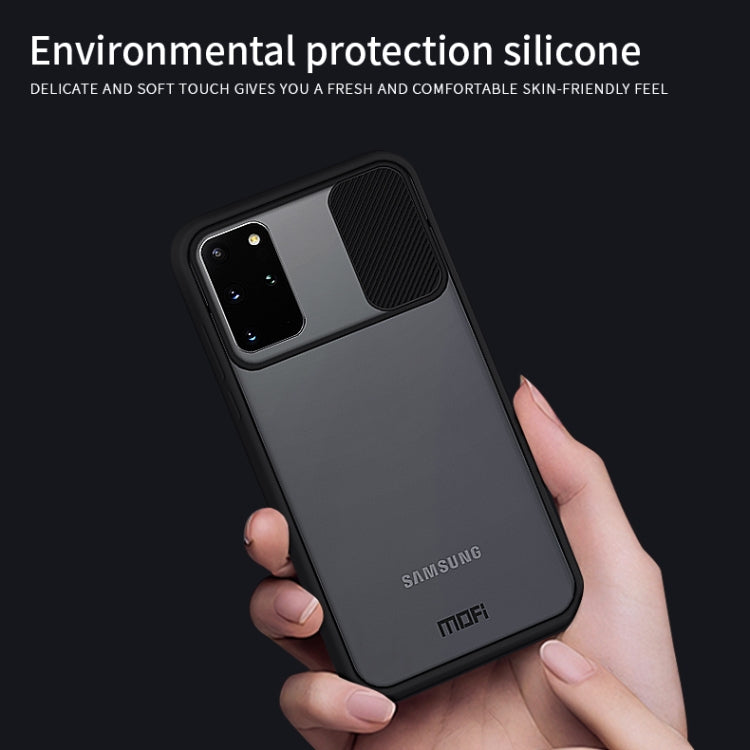 For Samsung Galaxy S20 Plus MOFI Xing Dun Series Translucent Frosted PC + TPU Privacy Anti-glare Shockproof All-inclusive Protective Case(Red) - Galaxy Phone Cases by MOFI | Online Shopping South Africa | PMC TechLife | Buy Now Pay Later Mobicred