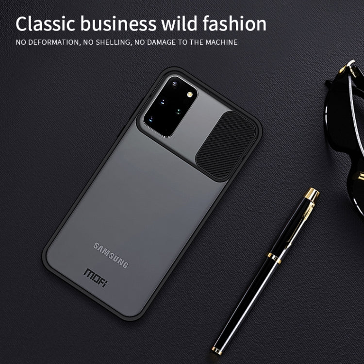 For Samsung Galaxy S20 Plus MOFI Xing Dun Series Translucent Frosted PC + TPU Privacy Anti-glare Shockproof All-inclusive Protective Case(Red) - Galaxy Phone Cases by MOFI | Online Shopping South Africa | PMC TechLife | Buy Now Pay Later Mobicred